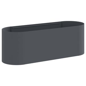 vidaXL Jardin sur&eacute;lev&eacute; Anthracite 120 x 40 x 40 cm