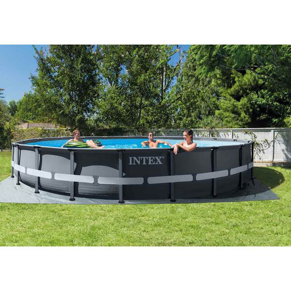 Intex Ensemble de piscine ronde Ultra XTR Frame 610x122 cm