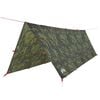 vidaXL B&acirc;che de camping camouflage 406x306 cm imperm&eacute;able