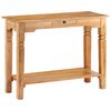 vidaXL Table console 100x40x76 cm Bois d'acacia massif