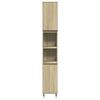 vidaXL Armoire salle de bain chêne sonoma 30x30x190 cm