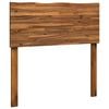vidaXL T&ecirc;te de lit en bois brut ROSTOCK Naturel 90 cm