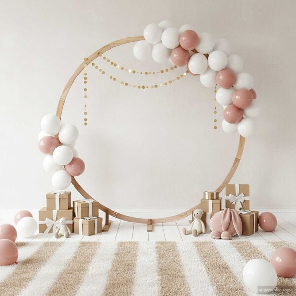 vidaXL Arche de mariage Marron Clair 224 x 80 x 220 cm