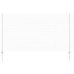 vidaXL Cl&ocirc;ture en fil soud&eacute; 10 x 1,4 m (L x H) Acier galvanis&eacute; &agrave; chaud