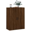 vidaXL Armoire murale chêne marron 69,5x34x90 cm
