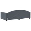 vidaXL Lit de repos sans matelas gris fonc&eacute; 100x200 cm velours