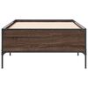 vidaXL Cadre de lit sans matelas ch&ecirc;ne marron 90x200 cm