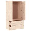 vidaXL Garde-robe ALTA 90x55x170 cm bois massif de pin