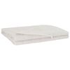 vidaXL Couverture Pond&eacute;r&eacute;e Blanc 200 x 220 cm 13 kg 100% Coton 205T