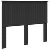 vidaXL T&ecirc;te de lit Ch&ecirc;ne noir 135 cm Bois d'ing&eacute;nierie