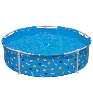 Bestway Piscine de jeu pour animaux de compagnie hors sol Bleu