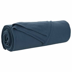 vidaXL plaid Bleu marine 280 x 210 cm 0.79 kg Polaire