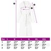 vidaXL Robe de bain sans capuche Blanc xxl Flanelle
