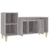 vidaXL Meuble TV Sonoma gris 100x35x55 cm Bois d'ingénierie