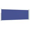 vidaXL Auvent lat&eacute;ral r&eacute;tractable de patio 100x300 cm Bleu