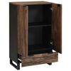 vidaXL Buffet Marron 60 x 33 x 100 cm bois de manguier massif