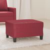 vidaXL Repose-pied Rouge bordeaux 70x55x41 cm Similicuir