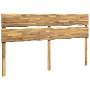 vidaXL T&ecirc;te de lit en bois brut ROSTOCK Blanc 200 cm