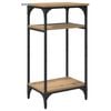 vidaXL Table d'appoint Ch&ecirc;ne artisanal 40 x 30 x 75 cm