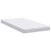 vidaXL Matelas Blanc 90 x 200 cm Mousse Infus&eacute;e de Gel