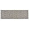 vidaXL Tapis de cuisine lavable impression losange 60x180 cm velours