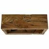 vidaXL Table basse 90x50x30 cm Teck véritable Marron