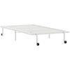 vidaXL Cadre de lit sans matelas pliable blanc 100x200 cm acier