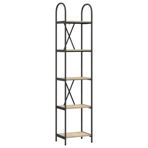 vidaXL &Eacute;tag&egrave;re 5 niveaux 40 x 30 x 183 cm Bois d'ing&eacute;nierie