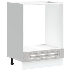 vidaXL Armoire &agrave; four Kalmar sonoma gris bois d'ing&eacute;nierie