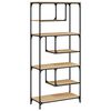 vidaXL Biblioth&egrave;que ch&ecirc;ne sonoma 81x36x176 cm bois d'ing&eacute;nierie