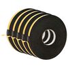 vidaXL Ruban adh&eacute;sif en mousse 5 pc Noir 15mm x 10m Mousse CR