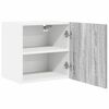 vidaXL Armoire suspendue 2 pcs Gris Sonoma et Blanc 40 x 31 x 40 cm