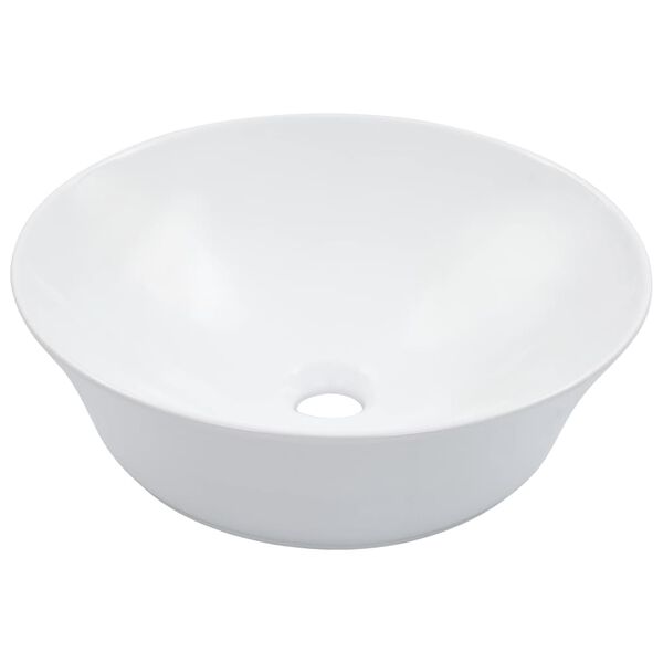 vidaXL Lavabo 41x12,5 cm Céramique Blanc