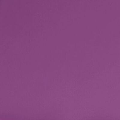 vidaXL Chaises à manger lot de 2 violet acier chromé/cuir artificiel