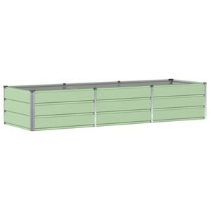 vidaXL Jardini&egrave;re Vert 240 x 80 x 45 cm Acier