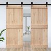 vidaXL Porte NARVIK 95x210 cm bois massif de pin