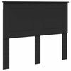 vidaXL T&ecirc;te de lit Ch&ecirc;ne Noir 100 cm Bois d&rsquo;ing&eacute;nierie