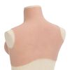 vidaXL Plastron en silicone naturel coupe E