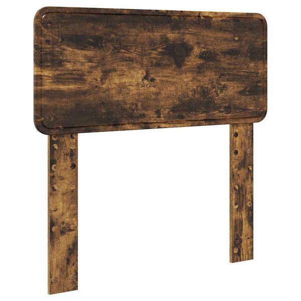 vidaXL T&ecirc;te de lit Ch&ecirc;ne fum&eacute; 100 cm Bois d'ing&eacute;nierie