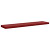 vidaXL Coussin de banc 1 pi&egrave;ce VUGHT 100 % polyester Bordeaux