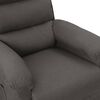 vidaXL Fauteuil Gris fonc&eacute; Tissu