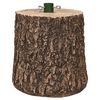 vidaXL Support de sapin de No&euml;l en forme de tronc Diam. 31 x 37 cm