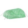 vidaXL Serre avec cadre en acier vert 30 m&sup2; 6x5x2,3 m