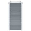 vidaXL Lit sur&eacute;lev&eacute; de jardin Acier galvanis&eacute; 100x40x77 cm Gris