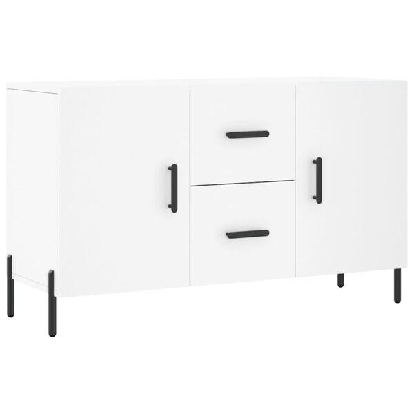 vidaXL Buffet blanc 100x36x60 cm bois d'ing&eacute;nierie