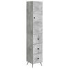 vidaXL Ensemble de Meubles 2 pc 34,5 x 34,5 x 90 cm Bois d'ing&eacute;nierie