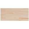 vidaXL Dessus de table 90x40x2,5 cm rectangulaire bois de pin massif