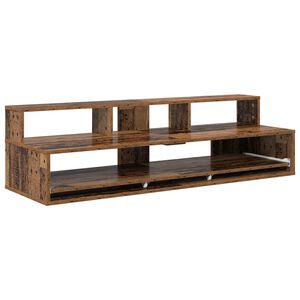 vidaXL Bureau de studio Bois ancien 130 x 42,5 x 36 cm