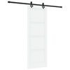 vidaXL Porte coulissante 73,5 x 198,5 cm Bois d'ing&eacute;nierie