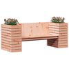 vidaXL Banc avec jardini&egrave;res 167,5x60x65 cm bois massif de douglas